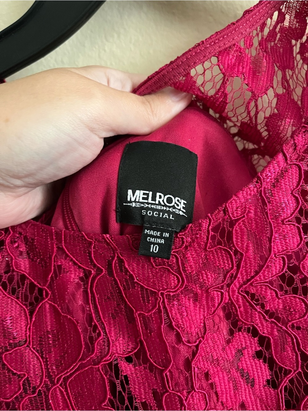 Melrose Social Brand Formal Fuchsia Maxi Dress - Picture 8 of 10